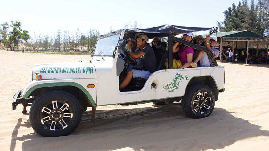 Tour Xe Jeep Mũi Né Khám Phá 4 Địa Danh Nổi Tiếng